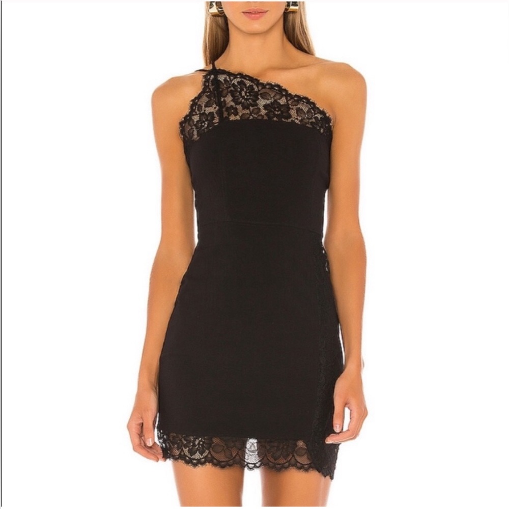 NWT Free People Premonitions Bodycon In Black Size M …fits Small